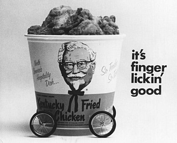 FC’s 1950s Campaign: Finger Lickin’ Good